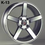 K-13
15"X7.0"
SILVER/MACH. FACE
