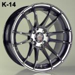 K-14
15"X8.0"
HYPER BLACK
