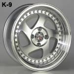 K-9
15"X8.0"
SILVER/MACH. FACE