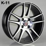 K-11
15"X7.0"
MATT BLACK/MACH. FACE