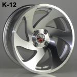 K-12 RS
15"X8.0"
SILVER/MACH. FACE