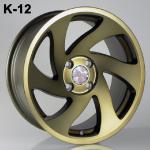 K-12 RS
15"X8.0"
BRONZE/MACH. FACE
