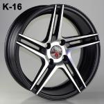 K-16
15"X7.0"
MATT BLACK/MACH. FACE