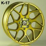 K-17
15"X8.0"
GOLD BRUSH FACE